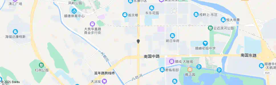 佛山府又市场_公交站地图_佛山公交_妙搜公交查询2024