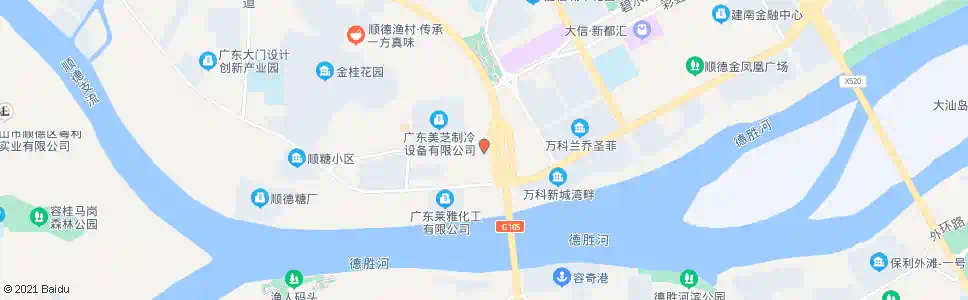 佛山科龙配件厂_公交站地图_佛山公交_妙搜公交查询2024