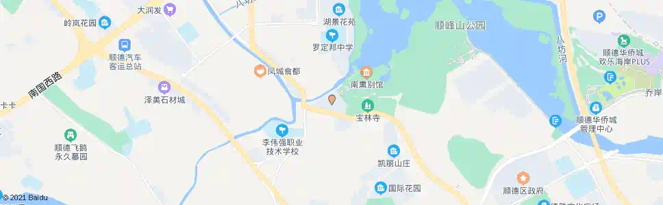 佛山市委党校_公交站地图_佛山公交_妙搜公交查询2024