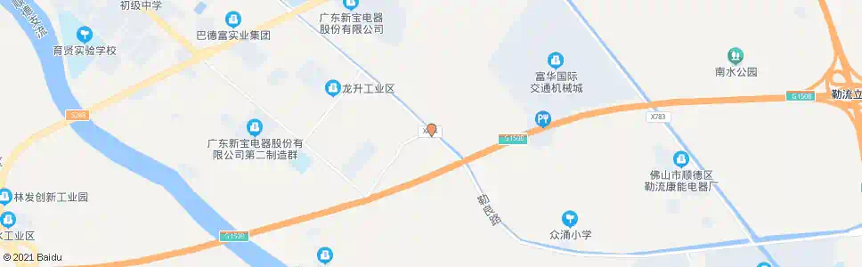 佛山锦丰村(勒良路)_公交站地图_佛山公交_妙搜公交查询2024