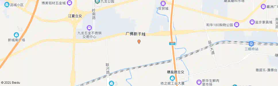 佛山联安村委_公交站地图_佛山公交_妙搜公交查询2024