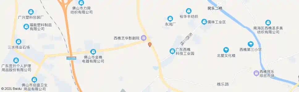 佛山百东村_公交站地图_佛山公交_妙搜公交查询2024