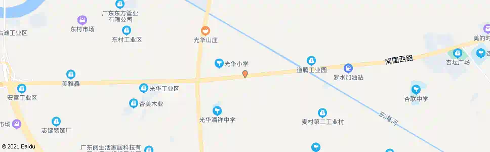 佛山光华村委会路口(顺番路)_公交站地图_佛山公交_妙搜公交查询2024