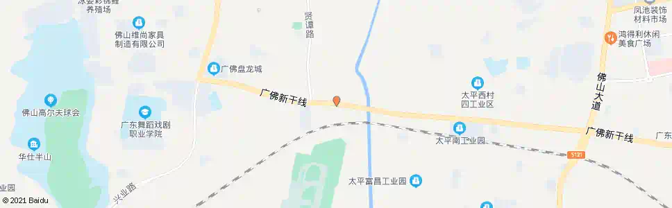 佛山贤谭路口_公交站地图_佛山公交_妙搜公交查询2024