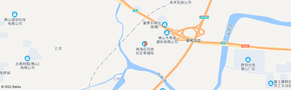 佛山凤岗村_公交站地图_佛山公交_妙搜公交查询2024