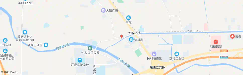 佛山伦教康乐中心_公交站地图_佛山公交_妙搜公交查询2024