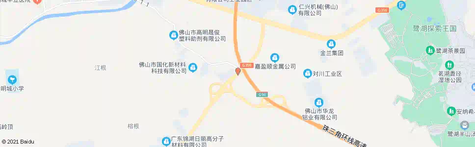 佛山地方公路养护中心_公交站地图_佛山公交_妙搜公交查询2024