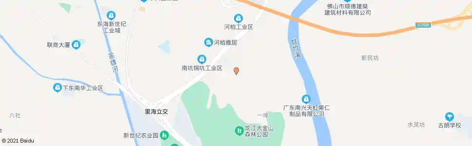 佛山芳村坑口公交场_公交站地图_佛山公交_妙搜公交查询2024