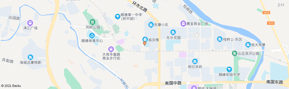 佛山西山小学_公交站地图_佛山公交_妙搜公交查询2024