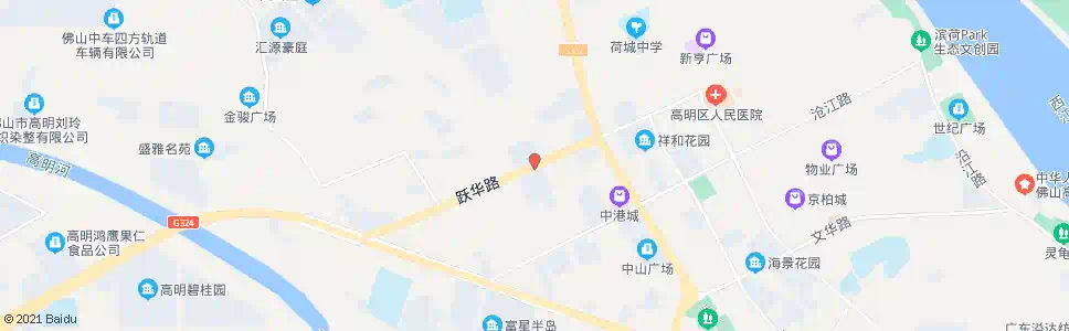 佛山永安花园_公交站地图_佛山公交_妙搜公交查询2024