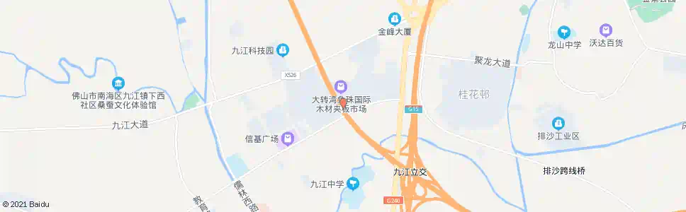 佛山夹板市场_公交站地图_佛山公交_妙搜公交查询2024