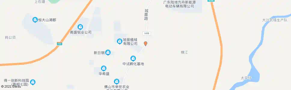 佛山桥头_公交站地图_佛山公交_妙搜公交查询2024