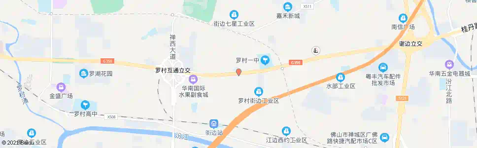 佛山凤林村_公交站地图_佛山公交_妙搜公交查询2024