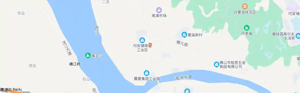 佛山太平工业区_公交站地图_佛山公交_妙搜公交查询2024