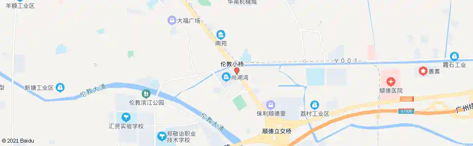 佛山伦教(荔村)_公交站地图_佛山公交_妙搜公交查询2024