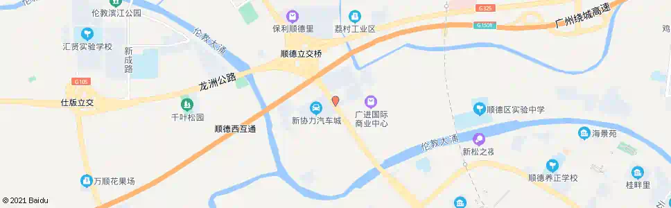 佛山大良交警中队_公交站地图_佛山公交_妙搜公交查询2024