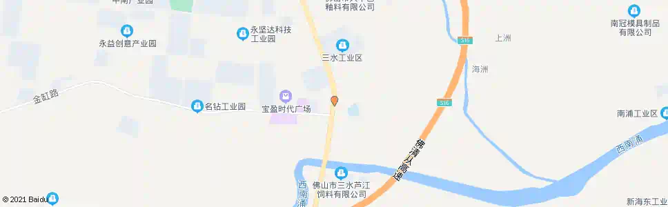 佛山三江圩_公交站地图_佛山公交_妙搜公交查询2024