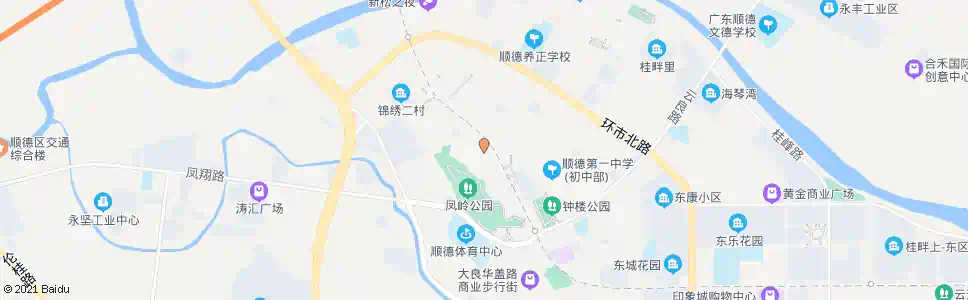 佛山顺德中心血站上东献血点_公交站地图_佛山公交_妙搜公交查询2024