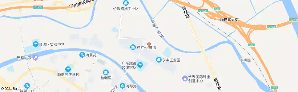 佛山永丰职业培训中心_公交站地图_佛山公交_妙搜公交查询2024