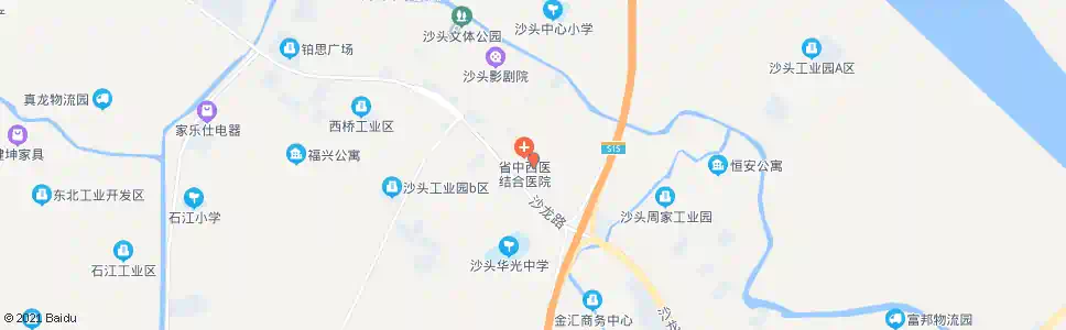 佛山沙头医院_公交站地图_佛山公交_妙搜公交查询2024