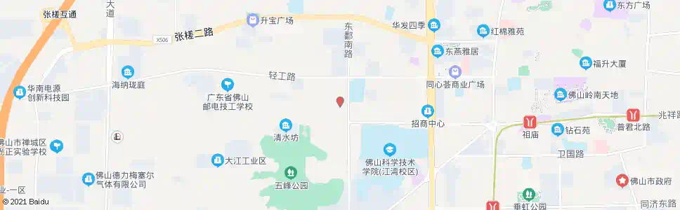 佛山冠华学校_公交站地图_佛山公交_妙搜公交查询2024