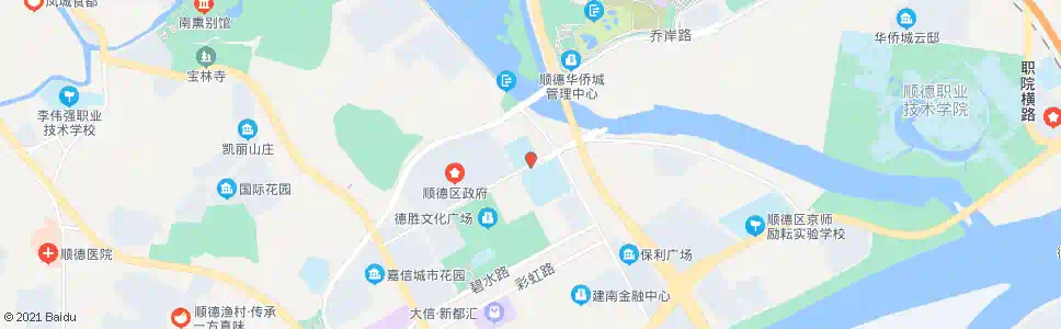 佛山华侨中学_公交站地图_佛山公交_妙搜公交查询2024