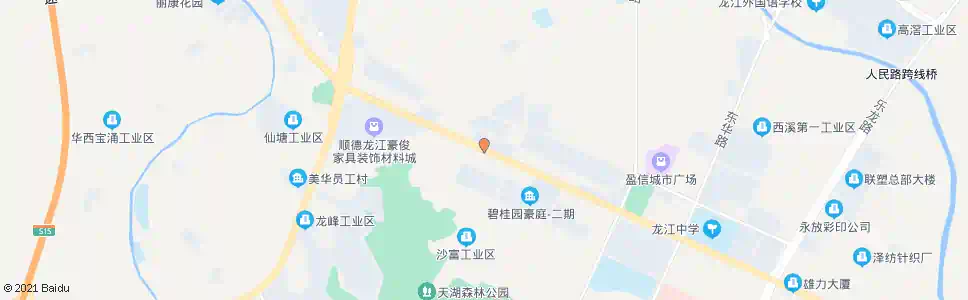 佛山西华路口_公交站地图_佛山公交_妙搜公交查询2024