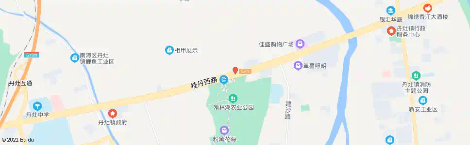 佛山徐边村_公交站地图_佛山公交_妙搜公交查询2024