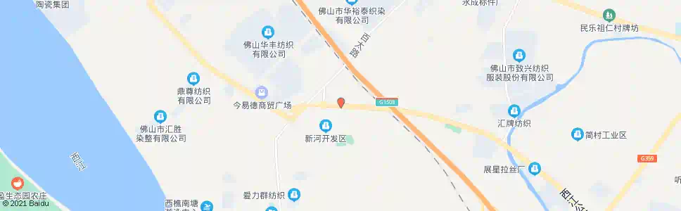 佛山新河村_公交站地图_佛山公交_妙搜公交查询2024