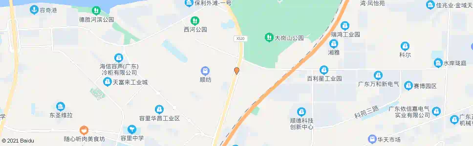 佛山碧桂路建业路口_公交站地图_佛山公交_妙搜公交查询2024