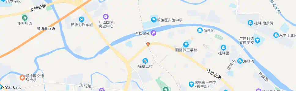 佛山环市北甲子路口_公交站地图_佛山公交_妙搜公交查询2024