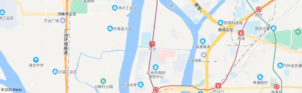 广州大坦沙总站(市1中)_公交站地图_广州公交_妙搜公交查询2024