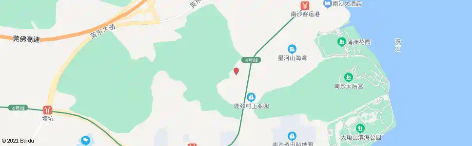 广州鹿颈村_公交站地图_广州公交_妙搜公交查询2024