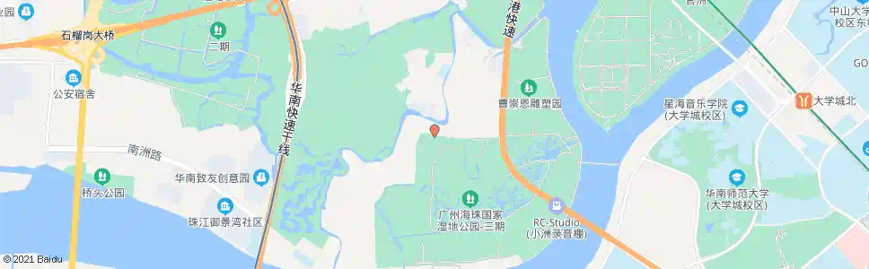 广州小洲村口_公交站地图_广州公交_妙搜公交查询2024