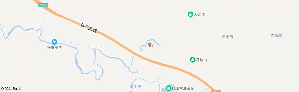 广州小洞村_公交站地图_广州公交_妙搜公交查询2024