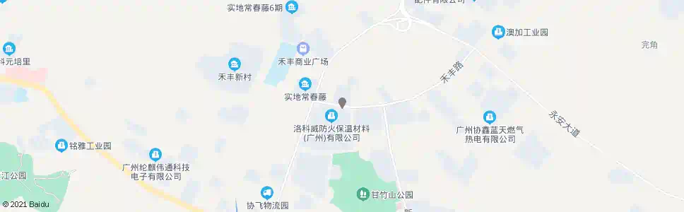 广州禾丰路中_公交站地图_广州公交_妙搜公交查询2024