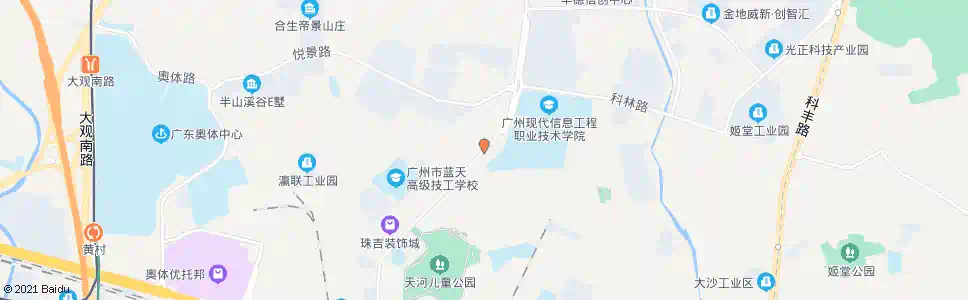 广州塔岗村_公交站地图_广州公交_妙搜公交查询2024