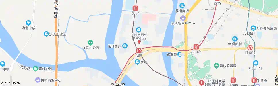 广州桥中中路南_公交站地图_广州公交_妙搜公交查询2024