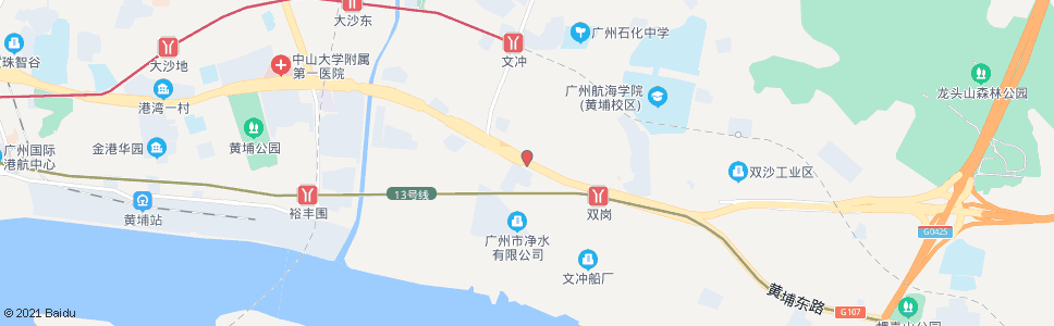 广州BRT黄埔客运站_公交站地图_广州公交_妙搜公交查询2024