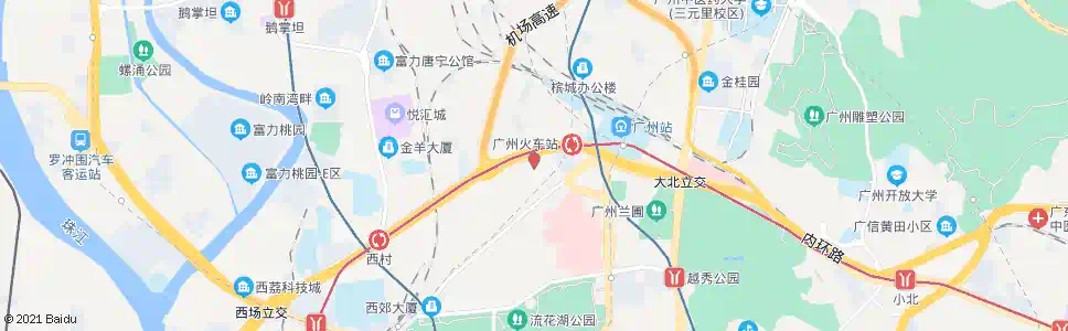 广州花都汽车总站公交总站_公交站地图_广州公交_妙搜公交查询2024