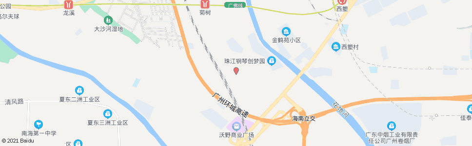 广州棉村市场_公交站地图_广州公交_妙搜公交查询2024