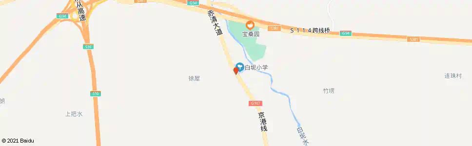 广州白坭小学_公交站地图_广州公交_妙搜公交查询2024