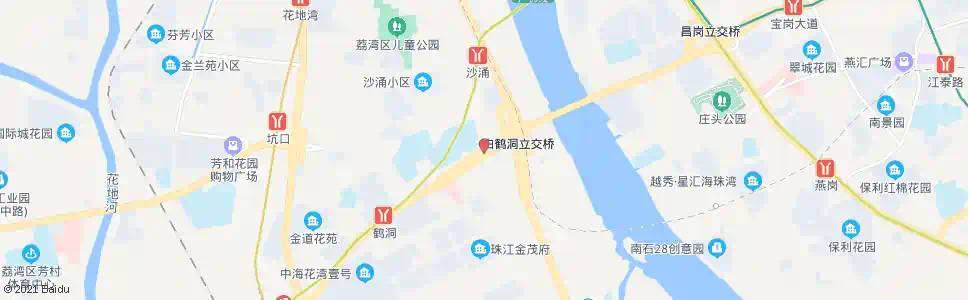 广州真光中学(福盛花园)_公交站地图_广州公交_妙搜公交查询2024