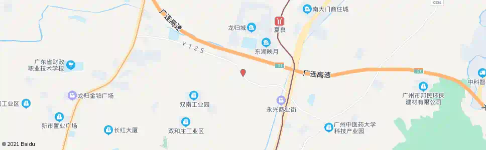 广州龙归竹木市场_公交站地图_广州公交_妙搜公交查询2024