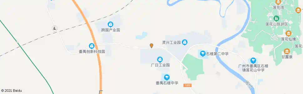 广州大岭村_公交站地图_广州公交_妙搜公交查询2024