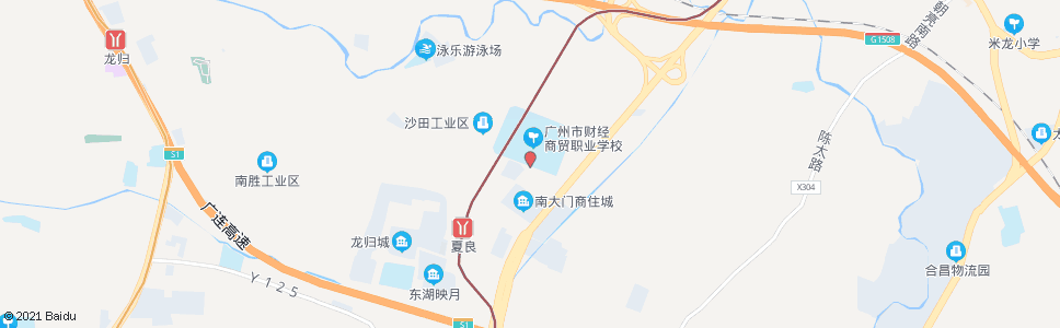 广州沙太路总站(市经贸学校)_公交站地图_广州公交_妙搜公交查询2024