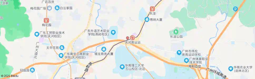 广州天河客运站总站_公交站地图_广州公交_妙搜公交查询2024