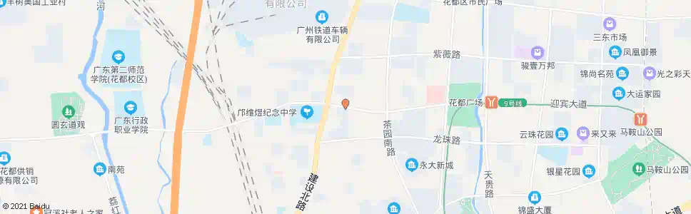 广州圆玄小学_公交站地图_广州公交_妙搜公交查询2024