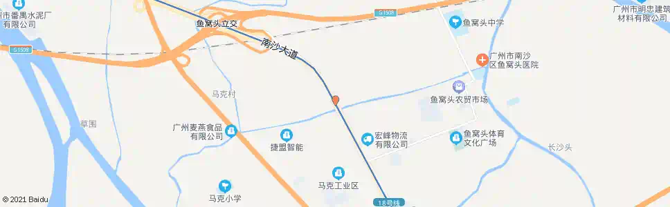 广州东深天益村_公交站地图_广州公交_妙搜公交查询2024