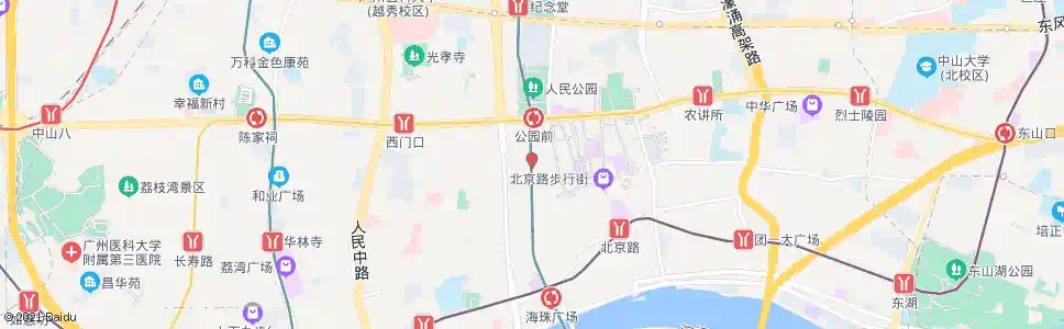 广州起义路_公交站地图_广州公交_妙搜公交查询2024